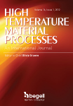 High Temperature Material Processes: An International Quarterly of High-Technology Plasma Processes