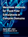 Meshless Methods for Fluid Flow Simulations in Complex Domains